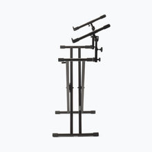 Load image into Gallery viewer, On-Stage KS7292 Double-X ERGO-LOK Keyboard Stand with Second Tier