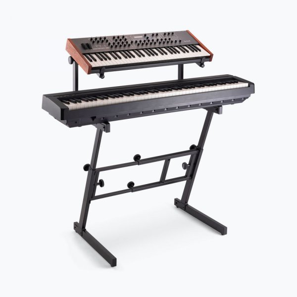 On-Stage KS7365EJ Folding-Z Keyboard Stand with Second Tier