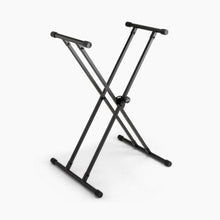 Load image into Gallery viewer, On-Stage KS8191XX Double-X Bullet Nose Keyboard Stand with Lok-Tight Construction