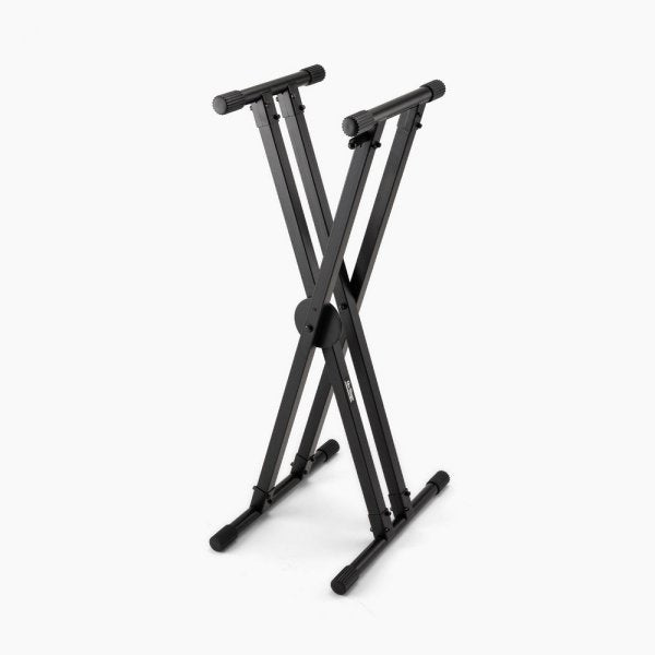 On-Stage KS8291XX ERGO-LOK Double-X Keyboard Stand with Lok-Tight Construction