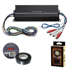 Load image into Gallery viewer, Alpine KTP-445U 4 Channel 360W Universal Power Pack Amplifier Bundle
