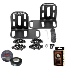Load image into Gallery viewer, Alpine KTX-EBKT Universal Mounting Bracket for Alpine Subwoofer Enclosures Bundle