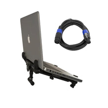 Load image into Gallery viewer, Ultimate Support (HYM-100QR) HyperMount QR Laptop + MR DJ USA Speaker Cable