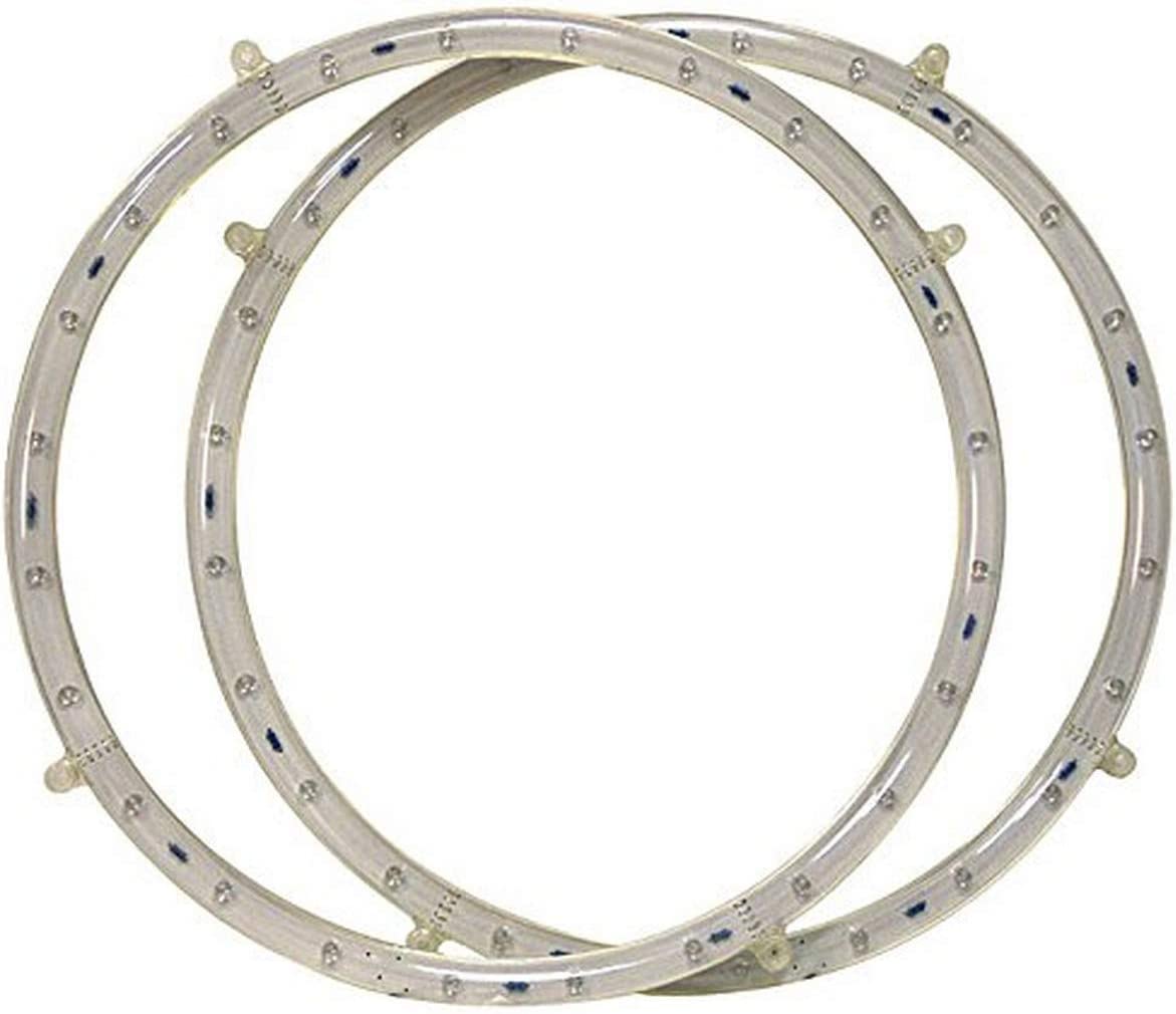 Soundstream LED-6W Pair (2) of 6.5” Bright White LED Speaker Rings