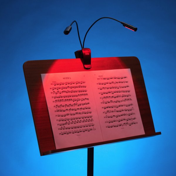 On-Stage LED2224 Dual USB-Rechargeable Sheet Music Light