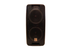 Load image into Gallery viewer, MR DJ LETS DANCE+ Dual 10" 3500W Battery Powered Bluetooth Speaker Microphone Party Speaker
