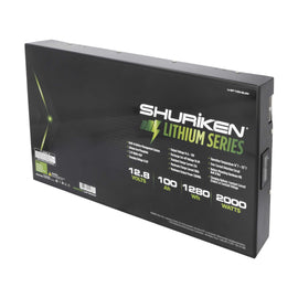 Shuriken LI-BT100-SLIM 2000W / 100 Amp Hours Lithium Iron Slim Battery