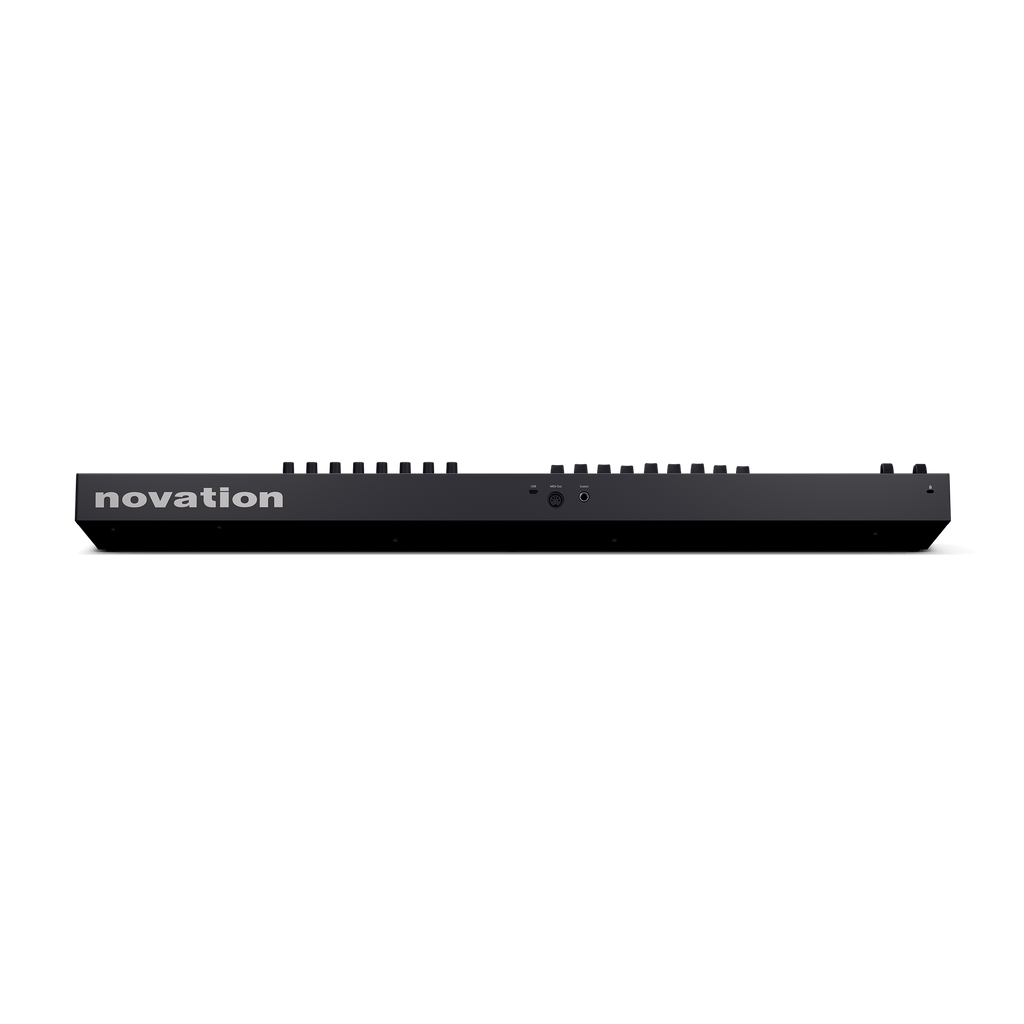 Novation LAUNCHKEY-61-MK4 Keyboard Controller With Focusrite 2i2 USB Audio Interface