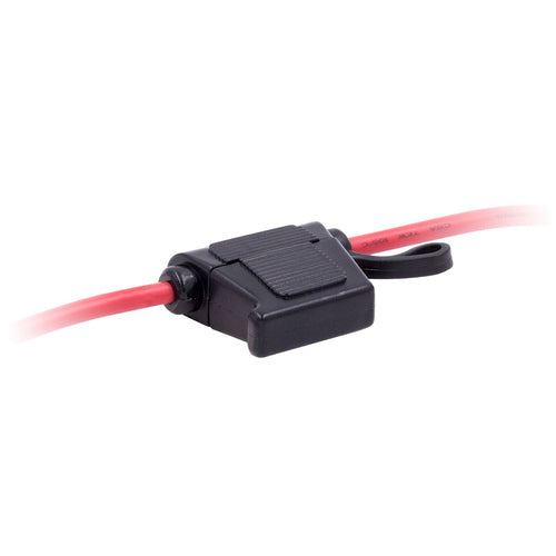Install Bay LPM-04B-I-12R In-line Fuse Holder With Indicating LEDs - Mini Fuses