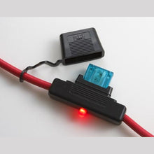 Load image into Gallery viewer, Install Bay LPX-04B-I-6R In-line Fuse Holder With Indicating LEDs - Maxi Fuses