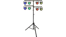 Load image into Gallery viewer, Ultimate Support LT-99B LT Series Multi-tiered, Heavy-duty, Extra Tall Lighting Tree with TeleLock® Lift-assist Technology