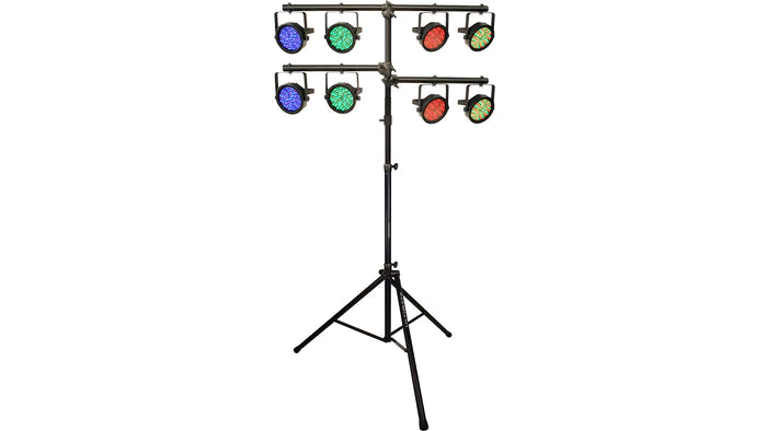 Ultimate Support LT-99B LT Series Multi-tiered, Heavy-duty, Extra Tall Lighting Tree with TeleLock® Lift-assist Technology