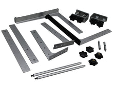 Load image into Gallery viewer, MR DJ LTS109SI Laptop Computer Stand Silver Mobile Disc Jockey PC Table Rack Mount Clamp Bracket