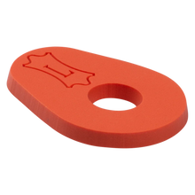 Load image into Gallery viewer, Levy's Leathers LVY-RINGBLOCK-OR Orange Stretchy Rubber Guitar Strap Locks
