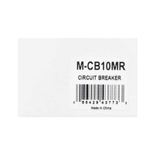 Load image into Gallery viewer, Install Bay M-CB10MR 10A Mini Circuit Breaker Manual Reset