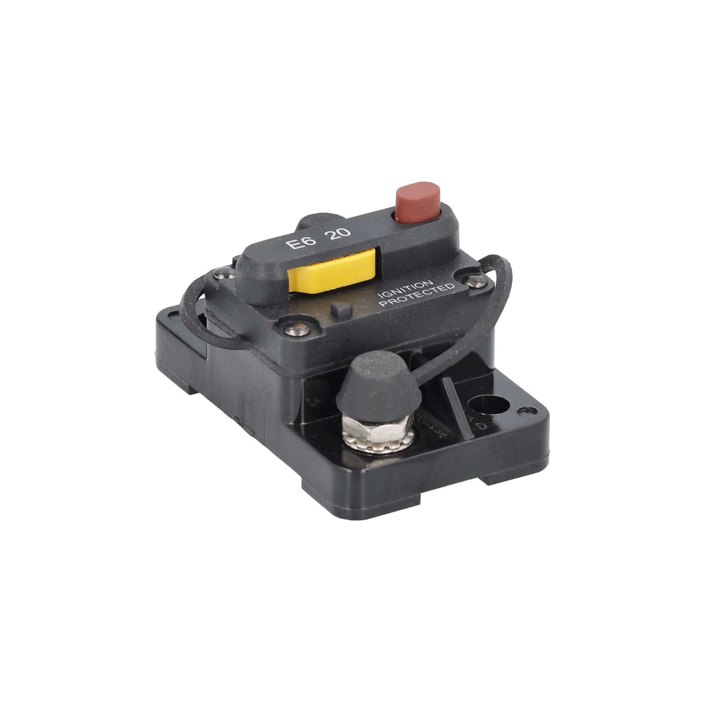 Install Bay M-CB20MR 20A Mini Circuit Breaker Manual Reset