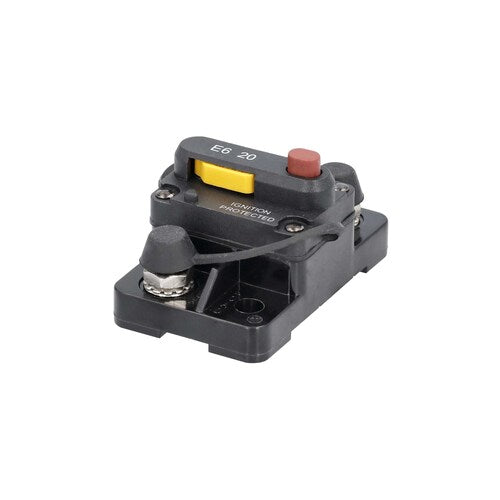 Install Bay M-CB20MR 20A Mini Circuit Breaker Manual Reset