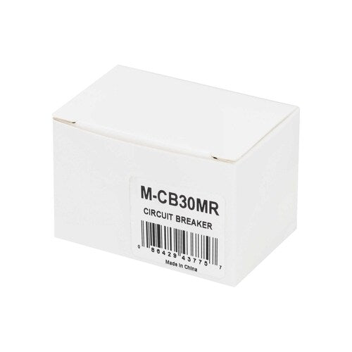 Install Bay M-CB30MR 30A Mini Circuit Breaker Manual Reset