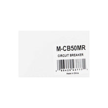 Load image into Gallery viewer, Install Bay M-CB50MR 50A Mini Circuit Breaker Manual Reset