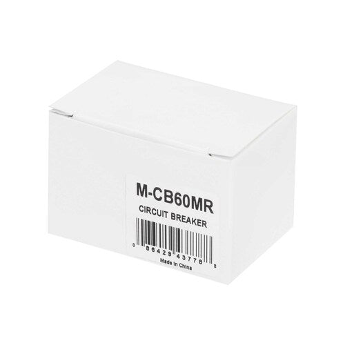 Install Bay M-CB60MR 60A Mini Circuit Breaker Manual Reset