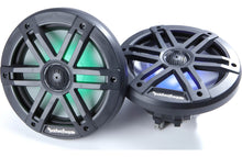 Load image into Gallery viewer, Rockford Fosgate M1-8B M1 Series 8" Color-Optix™ marine speakers Black
