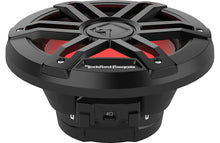 Load image into Gallery viewer, Rockford Fosgate M1D2-8B M1 Series 8" marine subwoofer &amp; RGB LED lighting Black