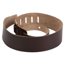 Load image into Gallery viewer, Levy's Leathers M26-DBR Chrome-Tan Leather Guitar Strap - Dark Brown