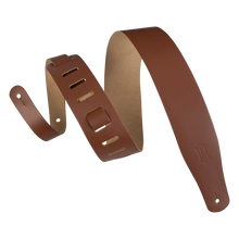 Load image into Gallery viewer, Levy's Leathers M26-WAL Chrome-Tan Leather Guitar Strap - Walnut