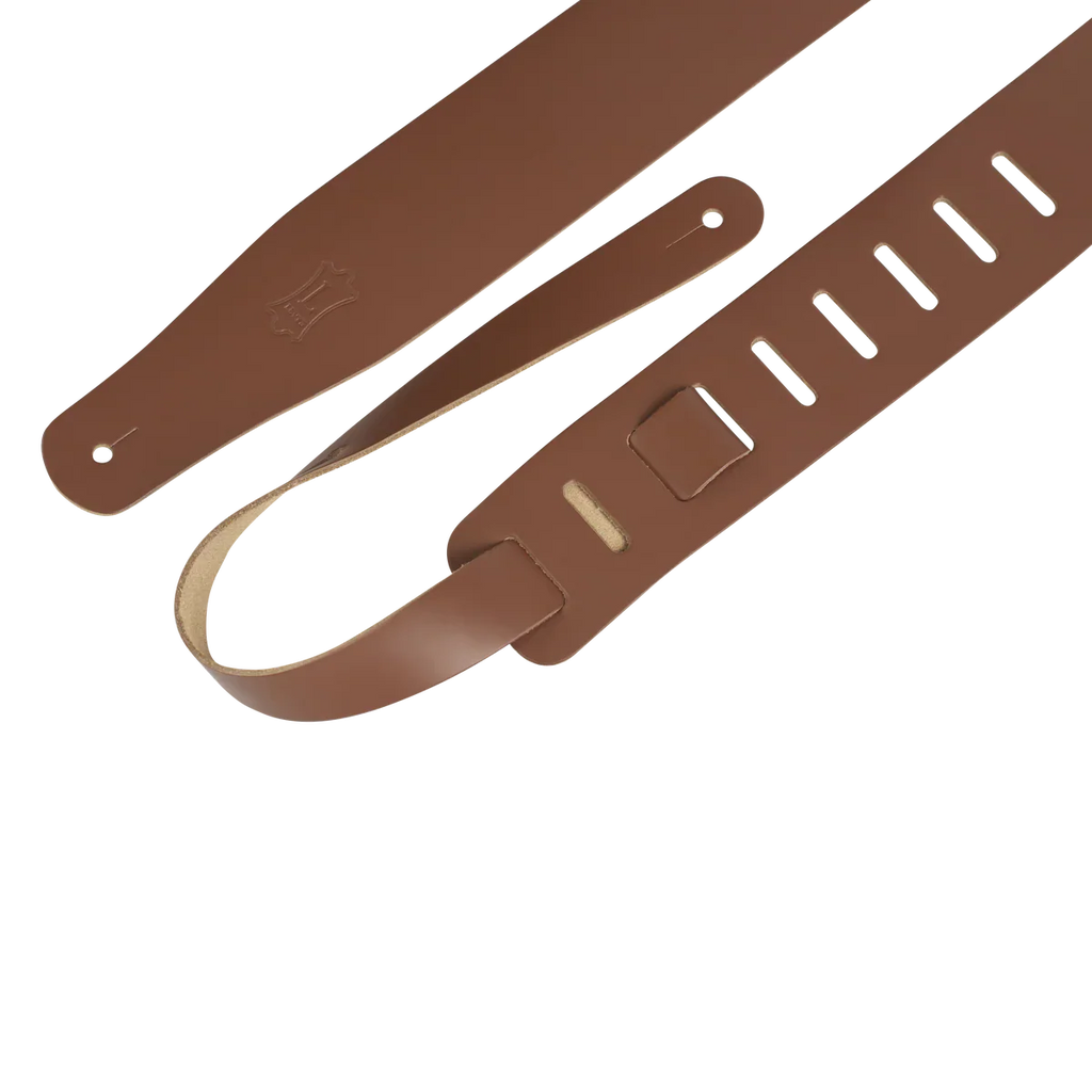 Levy's Leathers M26-WAL Chrome-Tan Leather Guitar Strap - Walnut