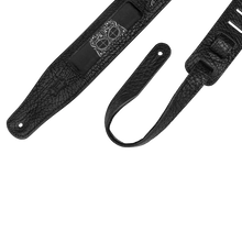 Load image into Gallery viewer, Levy's Leathers M26CAL-003 Leather Skull Print Design Guitar Strap