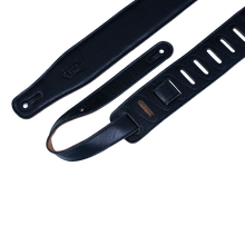 Load image into Gallery viewer, Levy's Leathers M26GF-BLK Garment Leather Guitar Strap - Black
