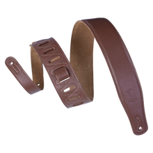 Load image into Gallery viewer, Levy's Leathers M26GF-BRN Garment Leather Guitar Strap - Brown