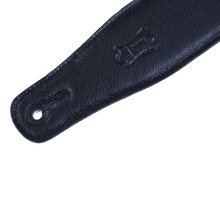 Load image into Gallery viewer, Levy's Leathers M26GF-XL-BLK Extra-Long and Padded Garment Leather Guitar Strap - Black