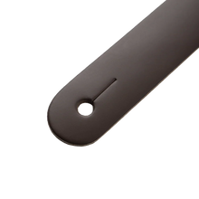 Load image into Gallery viewer, Levy's Leathers M26PD-DBR_DBR 3" Wide Amped Leather Series Guitar Strap - Dark Brown