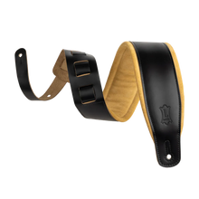 Load image into Gallery viewer, Levy's Leathers M26SPD-BLK-TAN Acoustic Guitar Strap