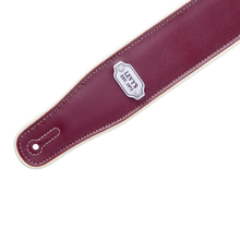 Load image into Gallery viewer, Levy's Leathers M26VCP-BRG_SEA Reversible Vinyl Guitar Strap - Burgundy Seafoam