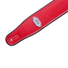 Load image into Gallery viewer, Levy's Leathers M26VP-RED_BLK Reversible Vinyl Guitar Strap - Red Black