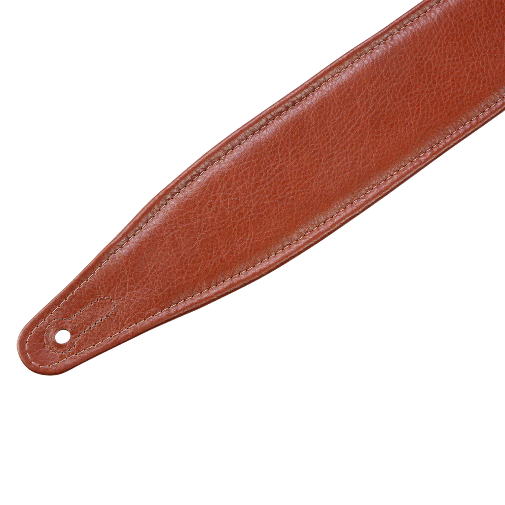 Levy's Leathers M317FG-TAN Florentine Series Leather Guitar Strap - Black