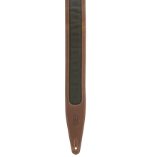 Load image into Gallery viewer, Levy's Leathers M317TRI-BRN-GRN Guitar Strap - Brown, Green