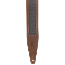 Load image into Gallery viewer, Levy's Leathers M317TRI-BRN-GRY Guitar Strap - Brown, Grey