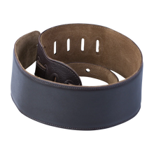 Load image into Gallery viewer, Levy's Leathers M4GF-DBR Genuine Garment Leather Bass Guitar Strap - Dark Brown