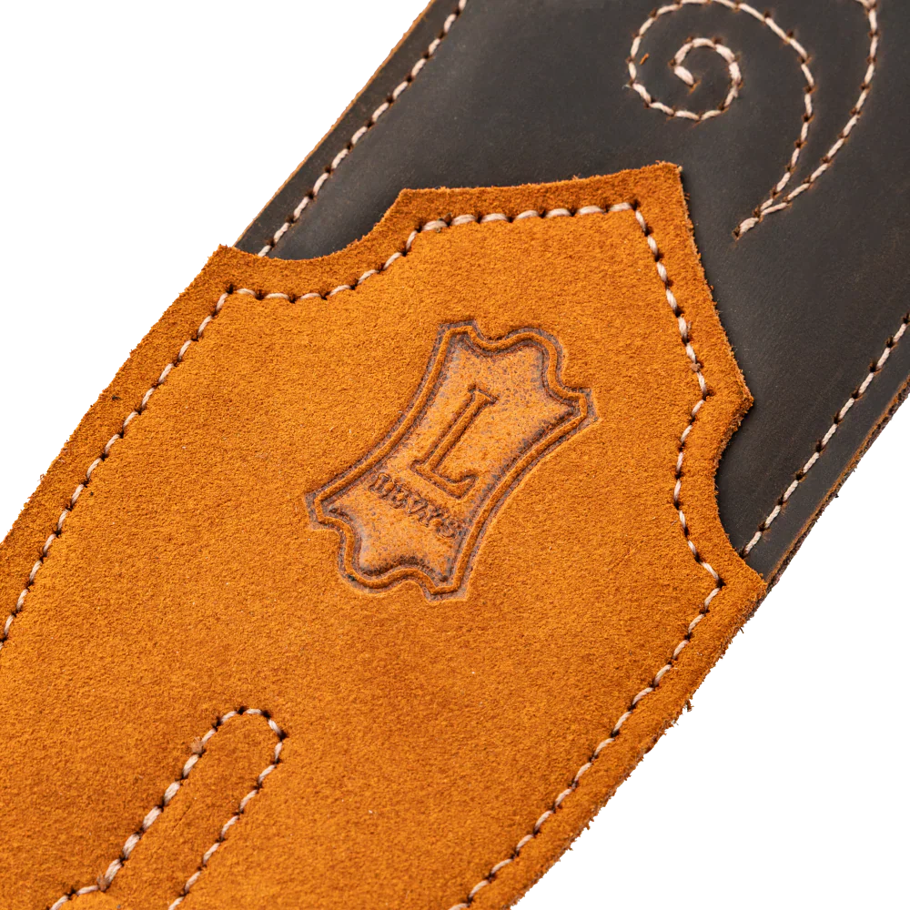 Levy's Leathers M4HB-DBR Sunbird Series Guitar Strap - Hummingbird Design
