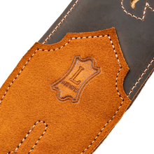 Load image into Gallery viewer, Levy's Leathers M4MN-DBR Sunbird Series Guitar Strap Hummingbird Design - Dark Brown