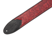 Load image into Gallery viewer, Levy's Leathers M4WP-003 Sundance Series 3" Wide Embossed Leather Guitar Strap
