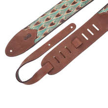 Load image into Gallery viewer, Levy's Leathers M4WP-004 Sundance Series 3" Wide Embossed Leather Guitar Strap