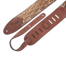 Load image into Gallery viewer, Levy's Leathers M4WP-005 Sundance Series 3" Wide Embossed Leather Guitar Strap
