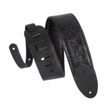 Load image into Gallery viewer, Levy's Leathers M4WP-007 Sundance Series 3" Wide Embossed Leather Guitar Strap