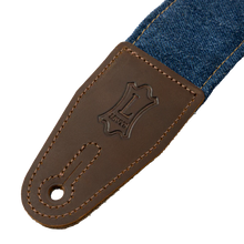 Load image into Gallery viewer, Levy's Leathers M7DM-BLU Denim Series 2" Wide Guitar Strap