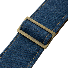 Load image into Gallery viewer, Levy's Leathers M7DM-BLU Denim Series 2" Wide Guitar Strap