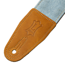Load image into Gallery viewer, Levy's Leathers M7DM-LTB Denim Series 2" Wide Guitar Strap